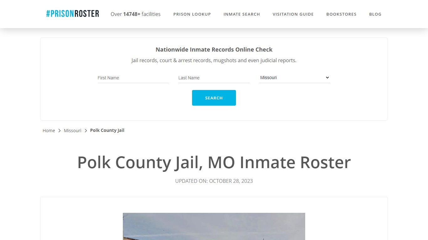 Polk County Jail, MO Inmate Roster - Prisonroster